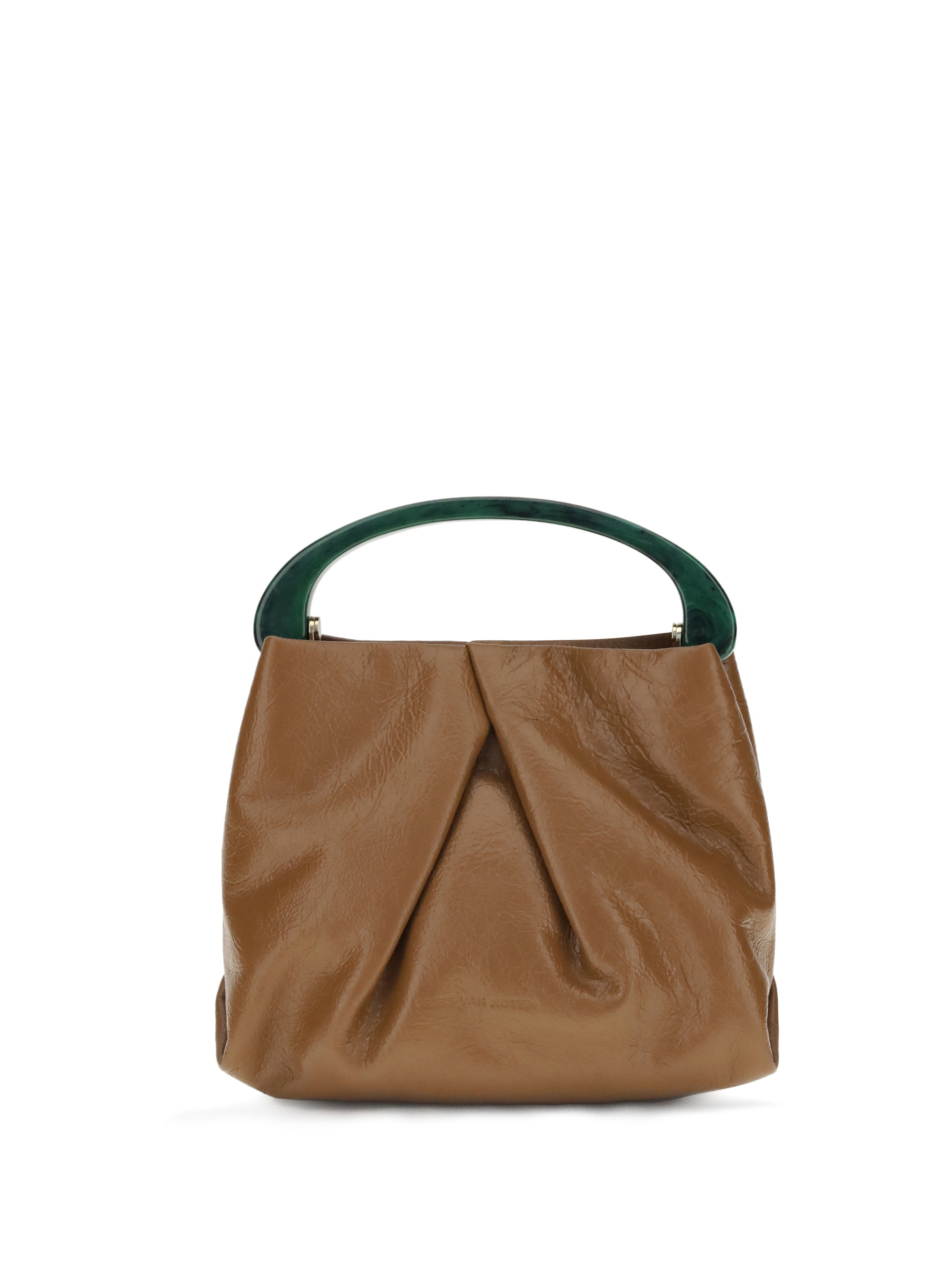 DRIES VAN NOTEN OS leather handbag