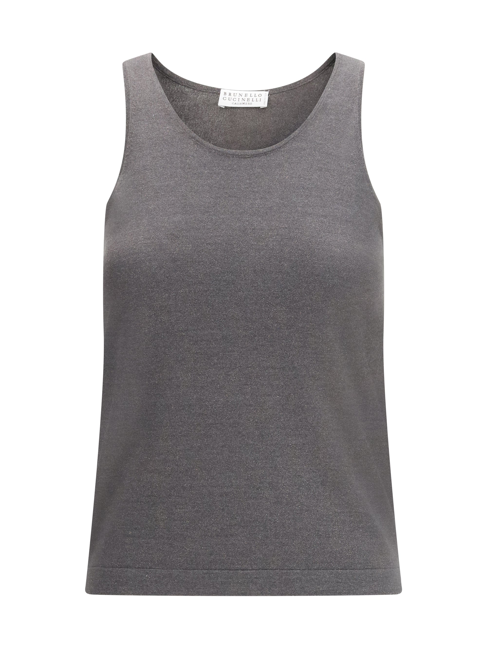 BRUNELLO CUCINELLI S sparkling knit tank top