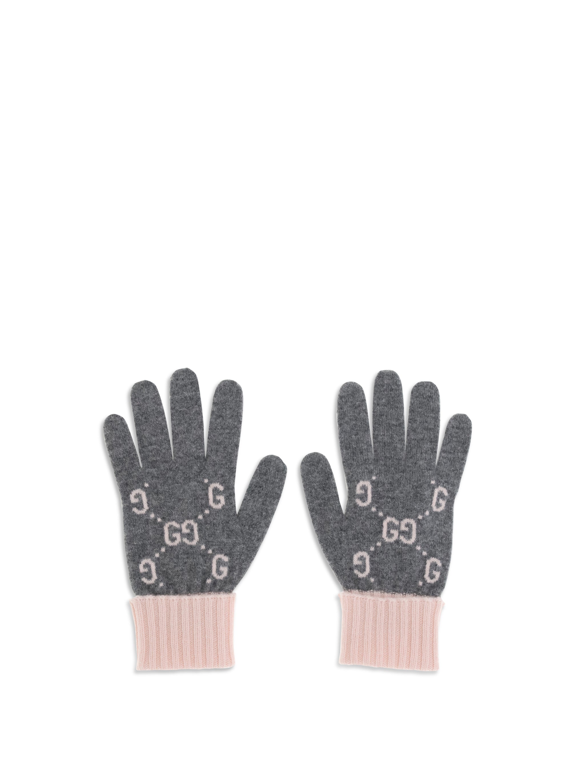 GUCCI L cashmere gg gloves
