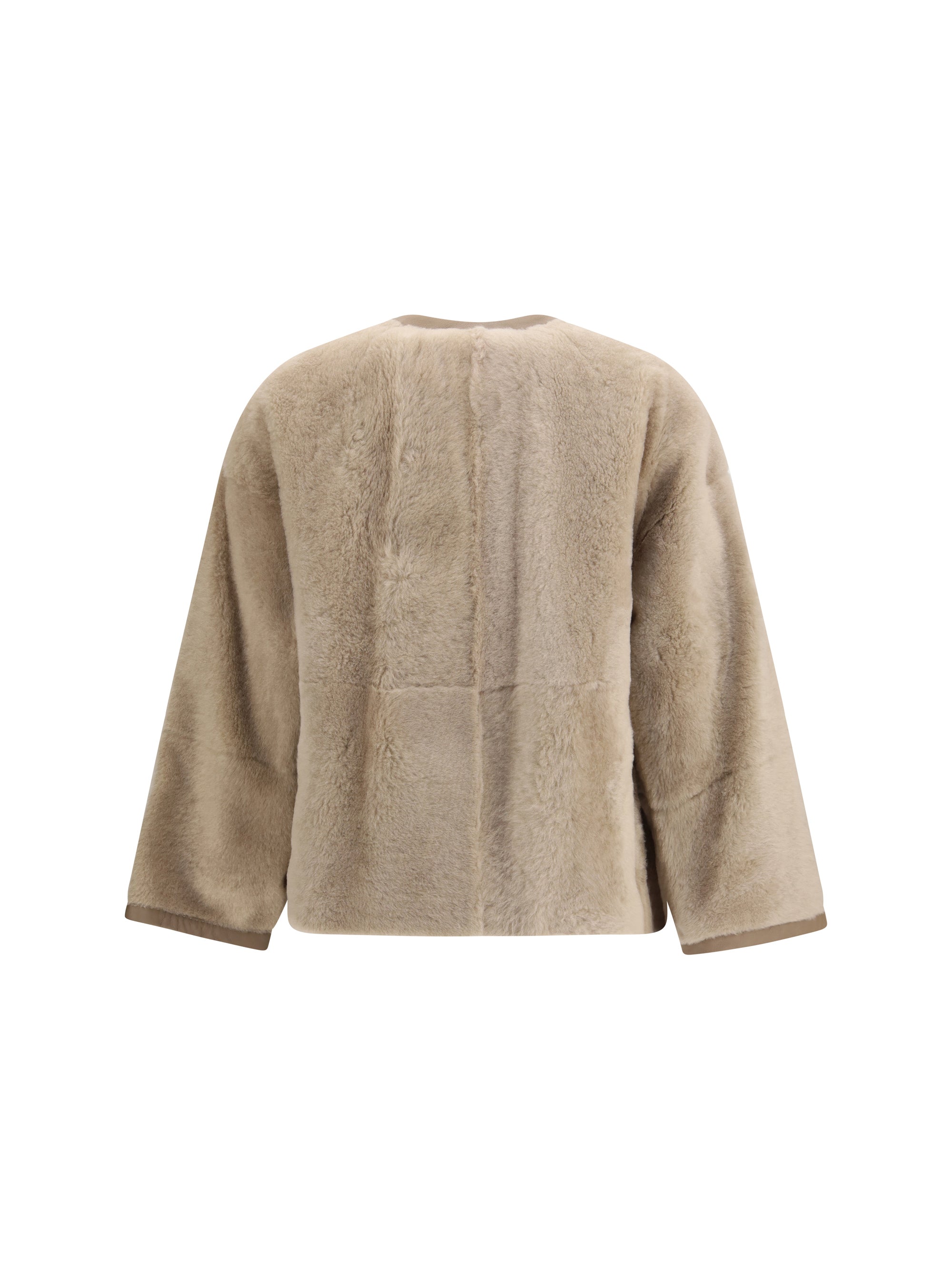 MAX MARA ATELIER 42 luana shearling cardigan