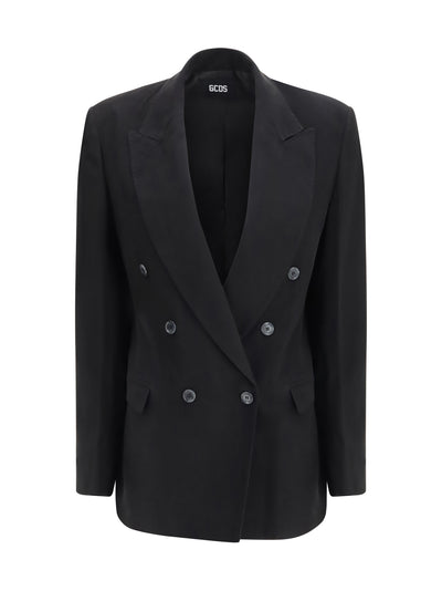 double-breasted blazer