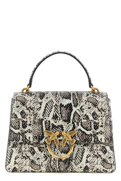 the pinko love bag handbag redefines everyday elegance through a structured silh