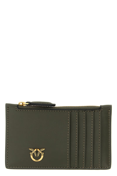 airone silk leather card holder