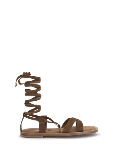 gladiator leather sandals