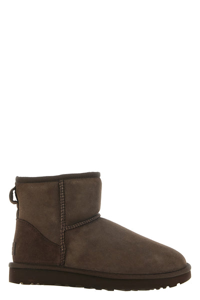 the classic mini ii ugg ankle boots redefine the iconic silhouette of the bran