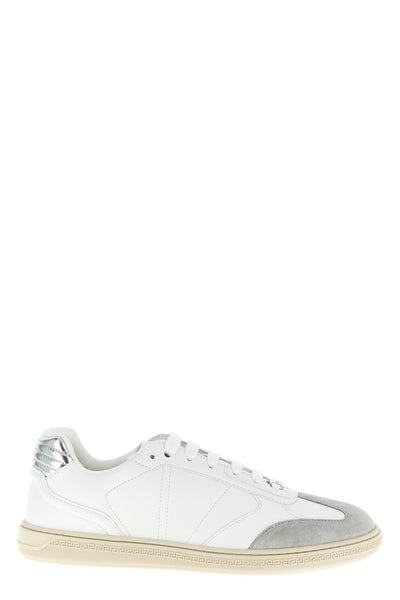 greca court smooth leather sneakers