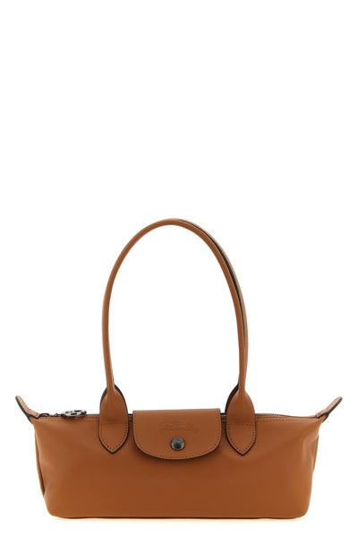 m le pliage xtra cowhide leather shoulder bag