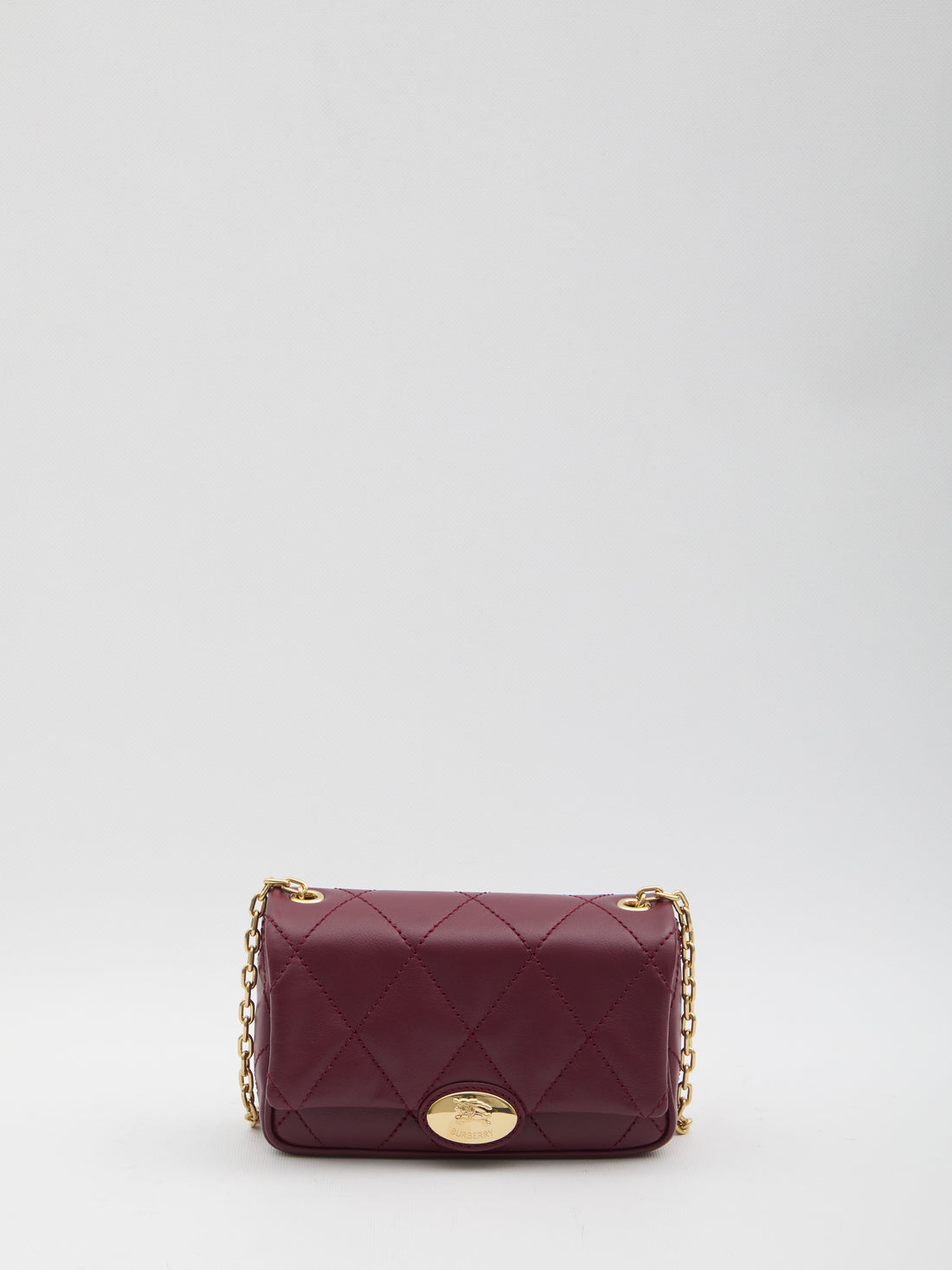 BURBERRY OS strand pouch with chain