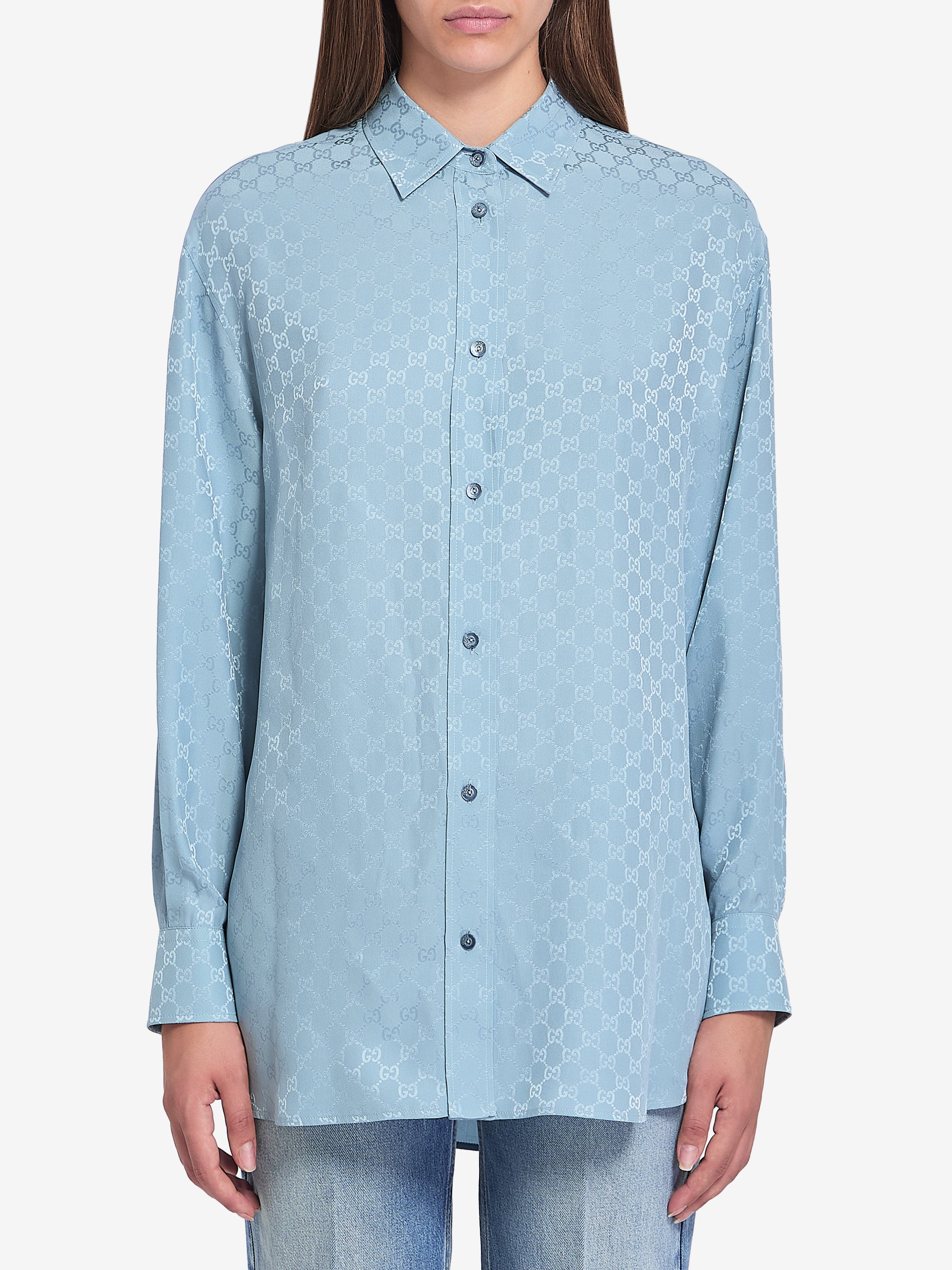 GUCCI 40 gg monogram shirt