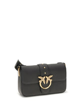 PINKO OS love leather shoulder bag