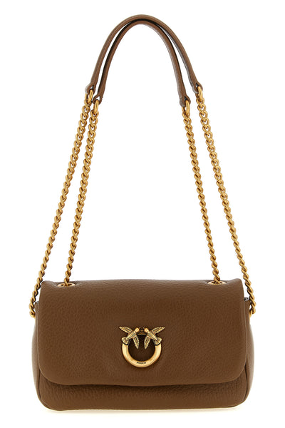 the pinko shoulder bag embodies everyday elegance through a soft and unstructure