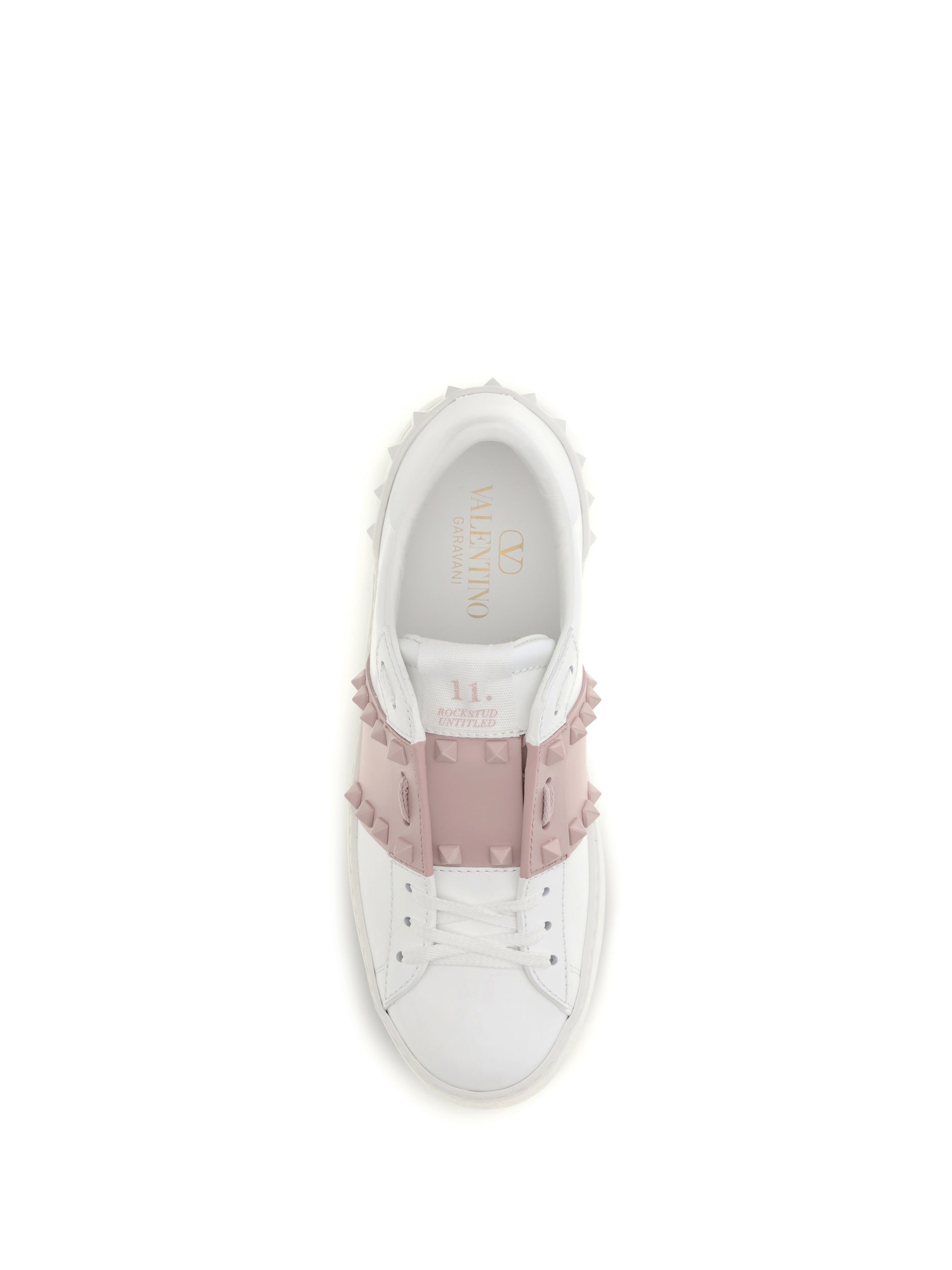 VALENTINO GARAVANI 36 rockstud open sneakers