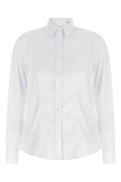 classic sara cotton blend shirt