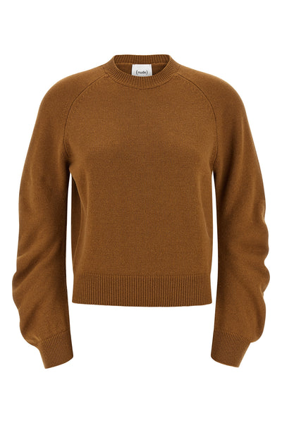 virgin wool crewneck sweater