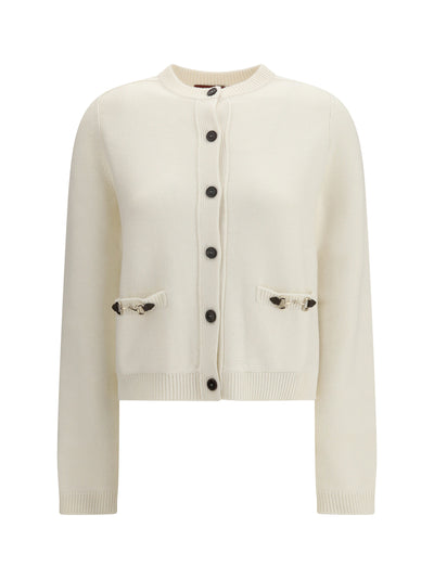 wool and cashmere cardigan