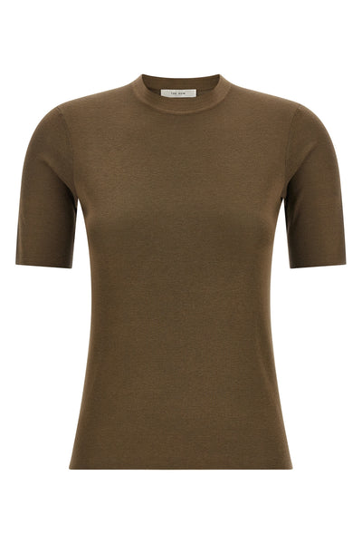 ozzi jersey sweater of fine mulberry silk