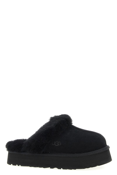 disquette suede slipper