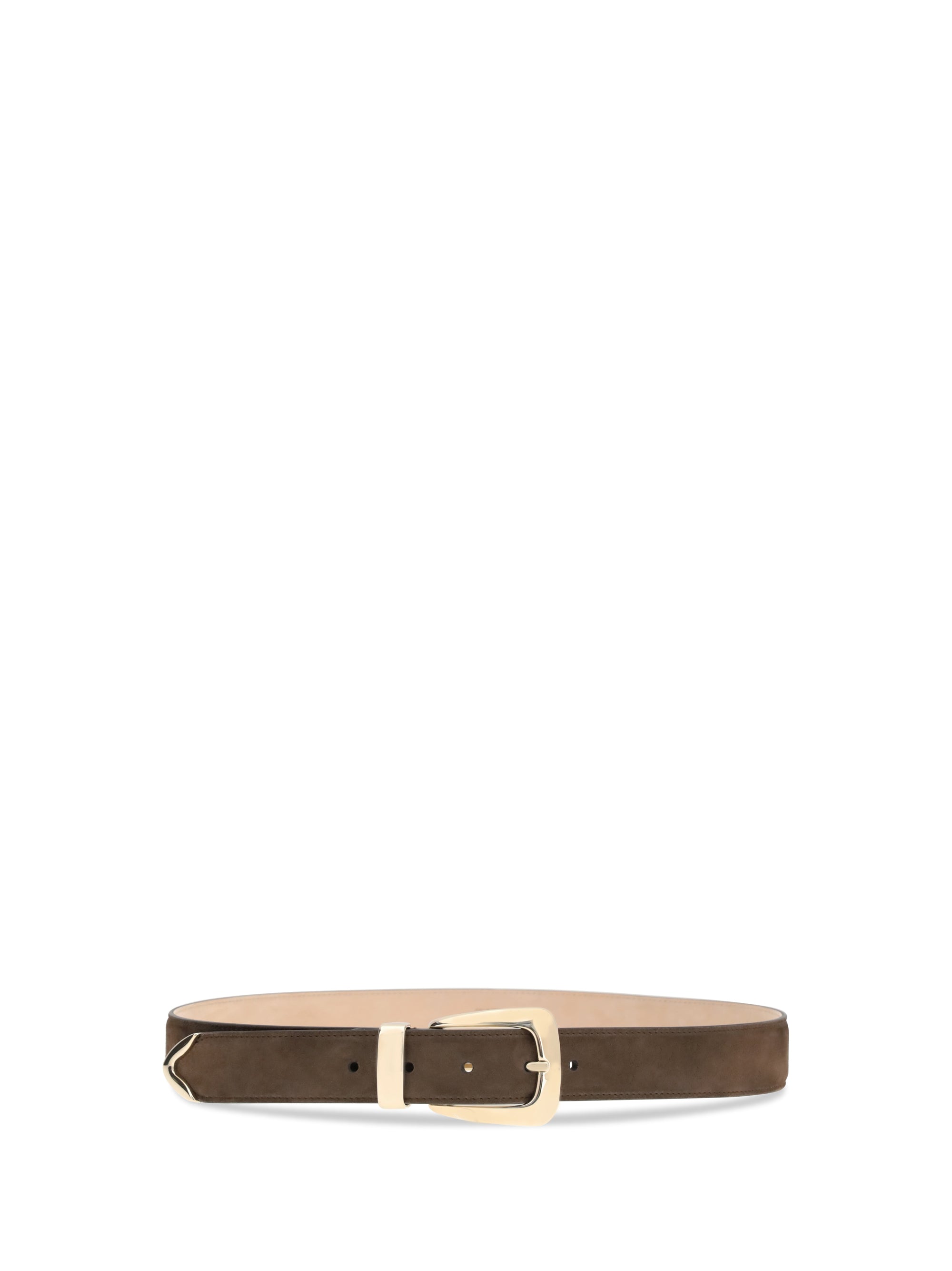 KHAITE 80 suede benny belt