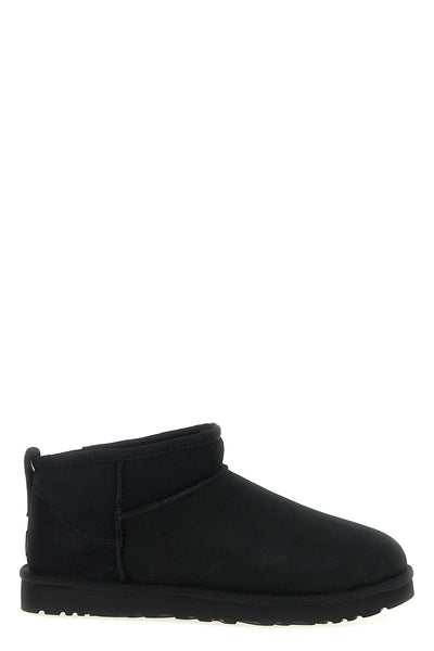 classic ultra mini suede ankle boots