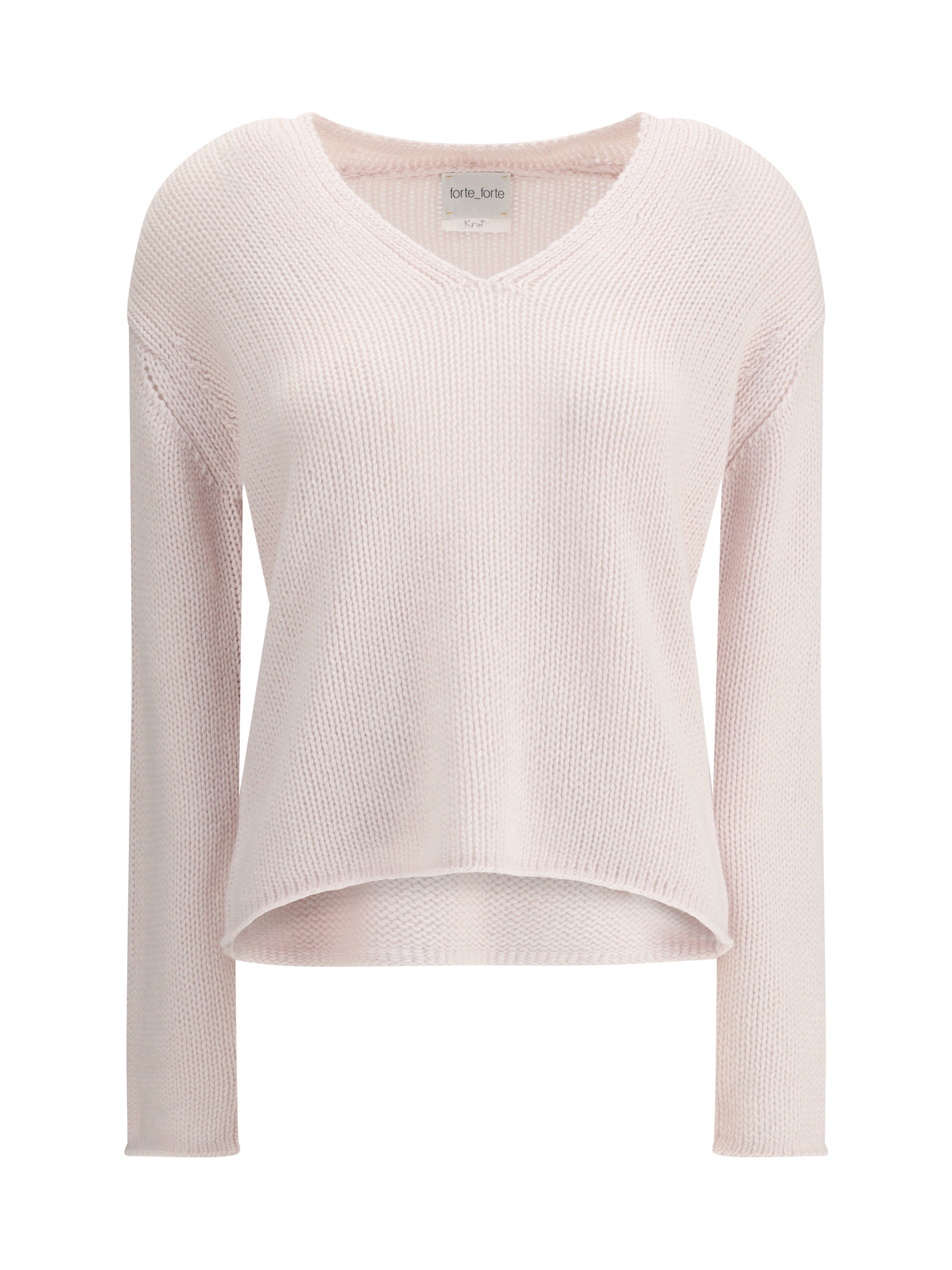 FORTE_FORTE I cashmere and wool v-neck sweater
