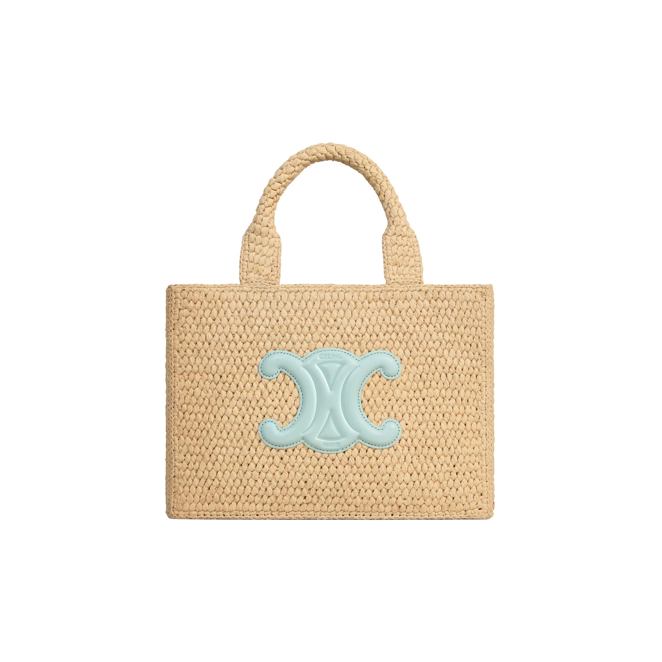 Small Cabas Thais Raffia Shoulder Bag