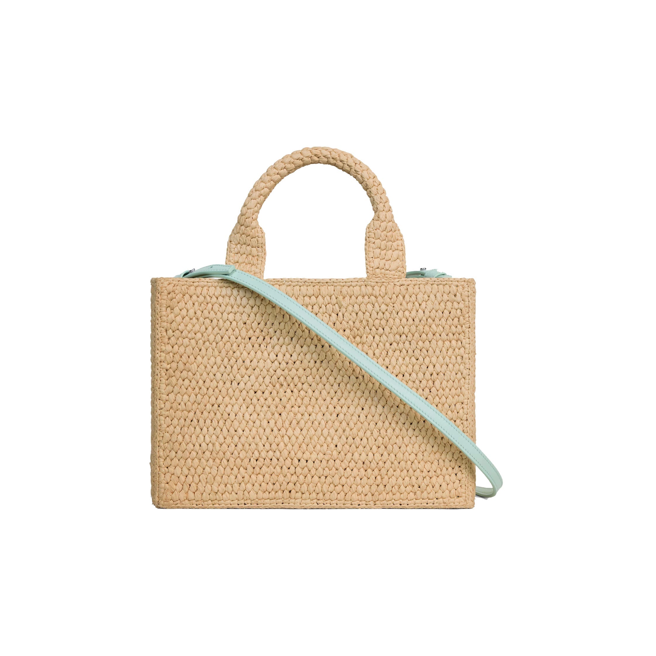 Small Cabas Thais Raffia Shoulder Bag