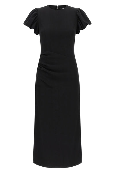 the midi dress rotate birger christensen defines a tight silhouette through a te
