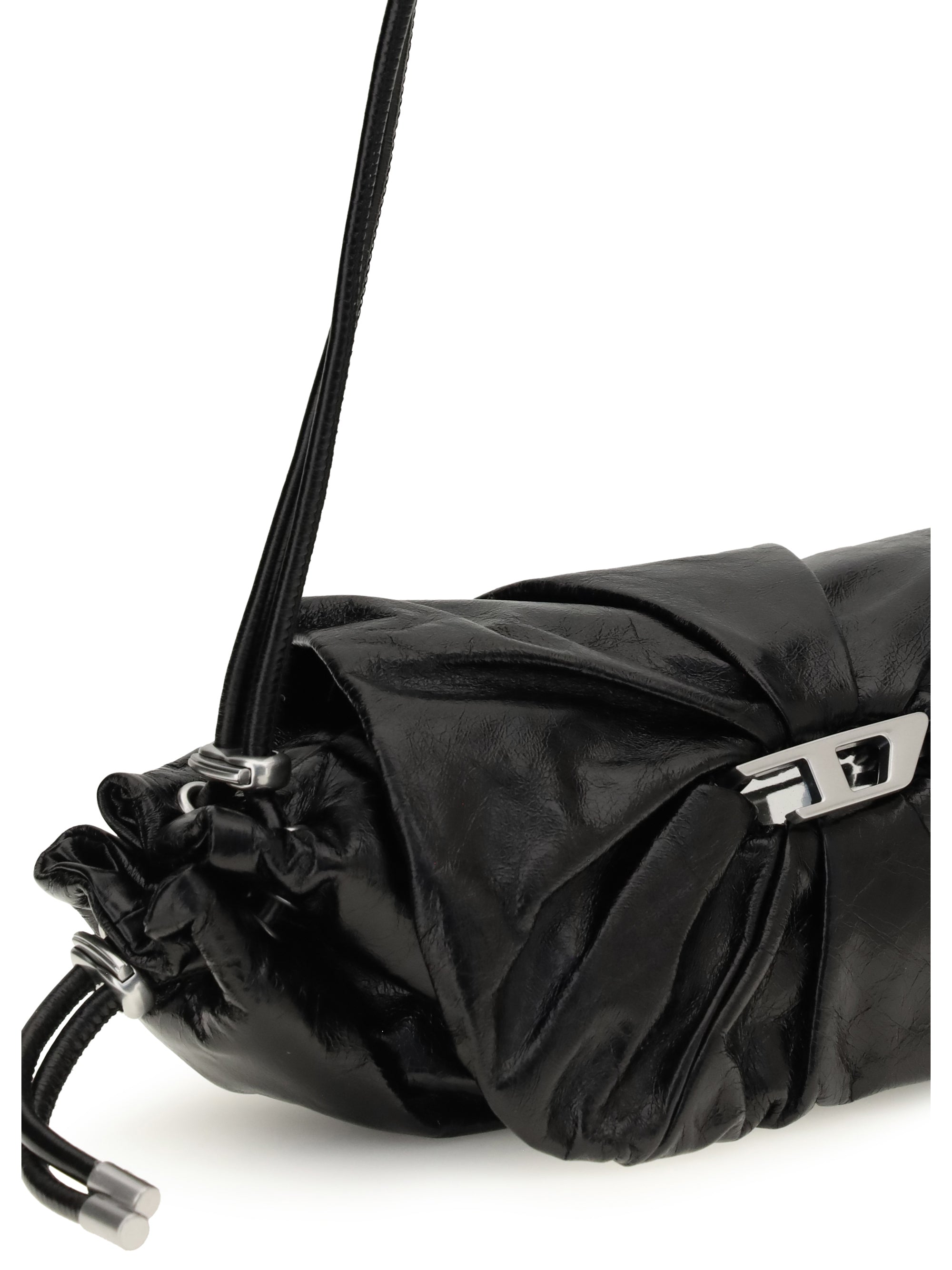 DIESEL OS scrunch-d shoulder bag