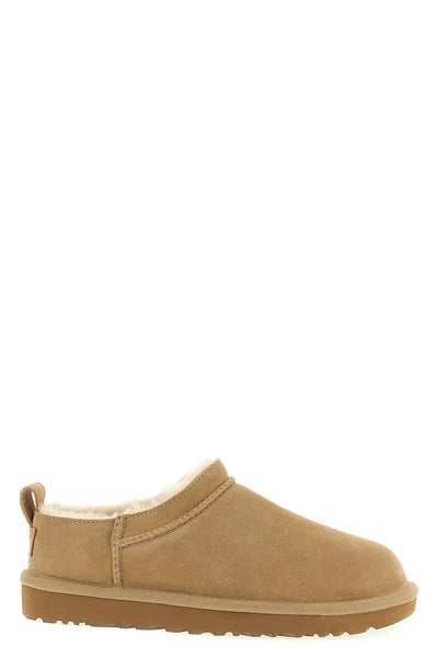 classic micro water-repellent suede ankle boots