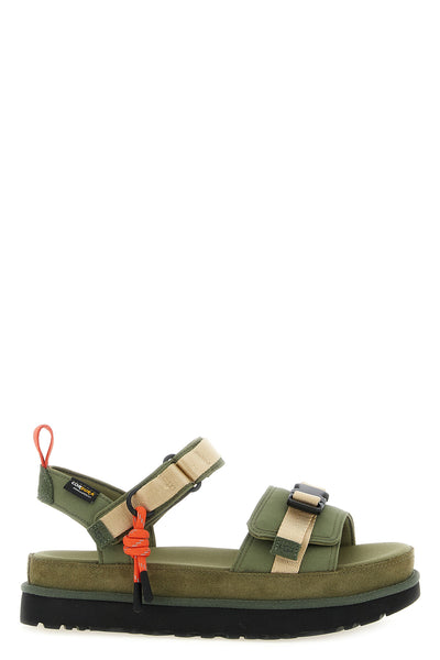 goldenstar wildwood suede and cordura® ultralite fabric sandals