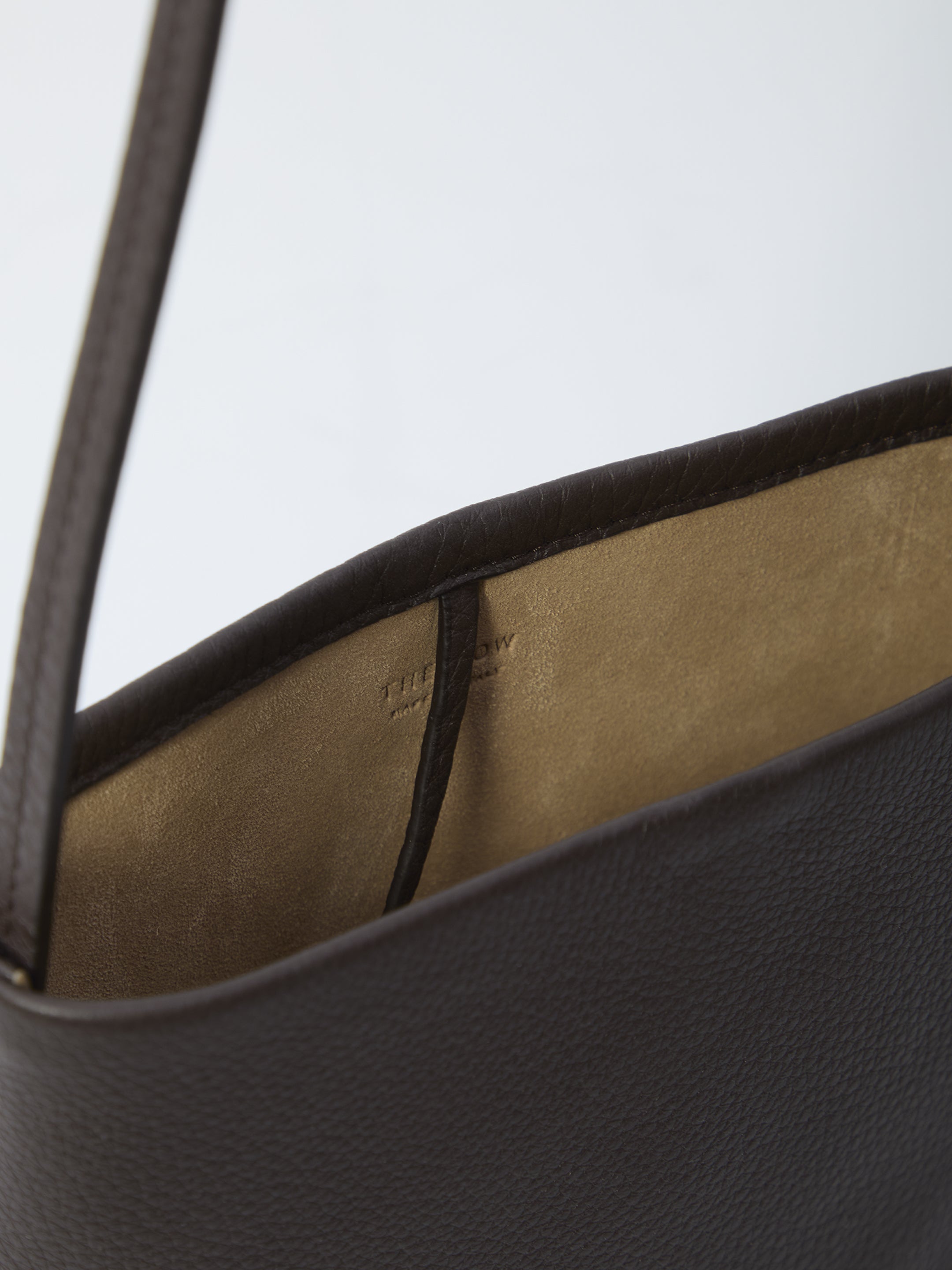 THE ROW OS n/s park crossbody brown bag