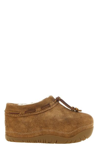 the bucked ugg plinth redefines the slip-on silhouette through bold volumes an