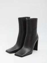 ALAIA 36 square-toe ankle boots