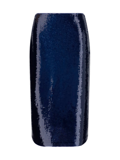 sequin midi skirt