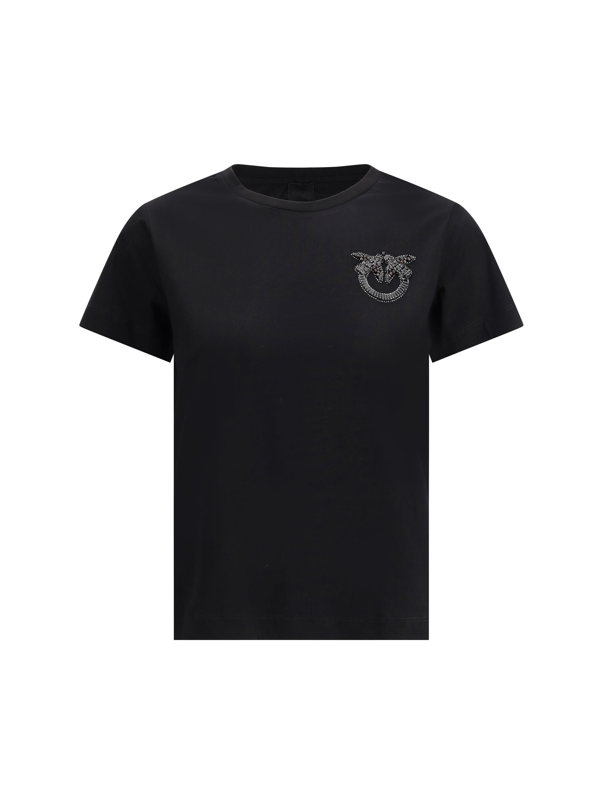 PINKO M eembroidered logo t-shirt