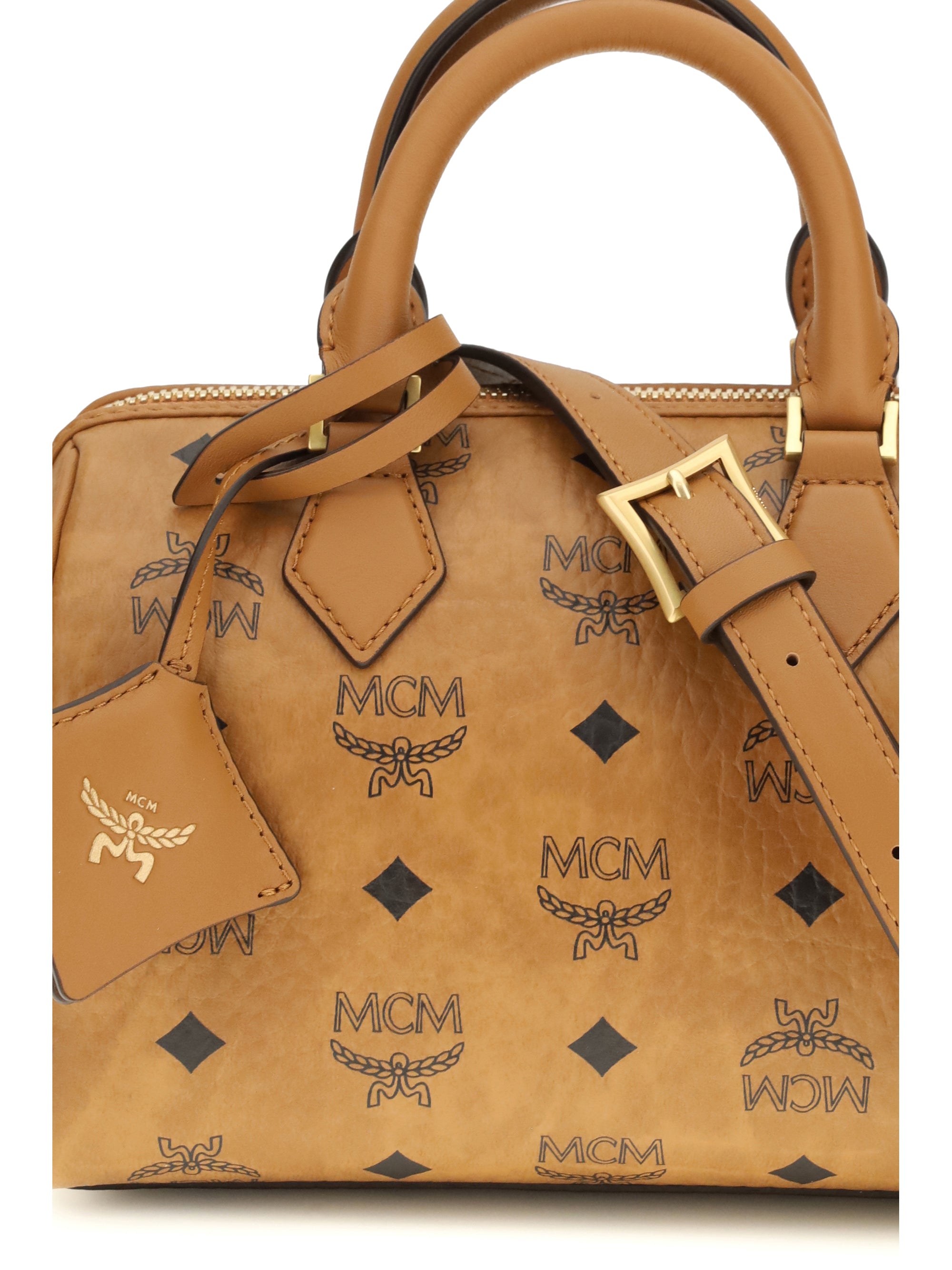 MCM OS boston ella handbag
