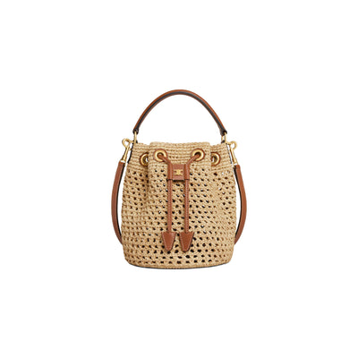 Teen Clara Raffia Bucket Bag