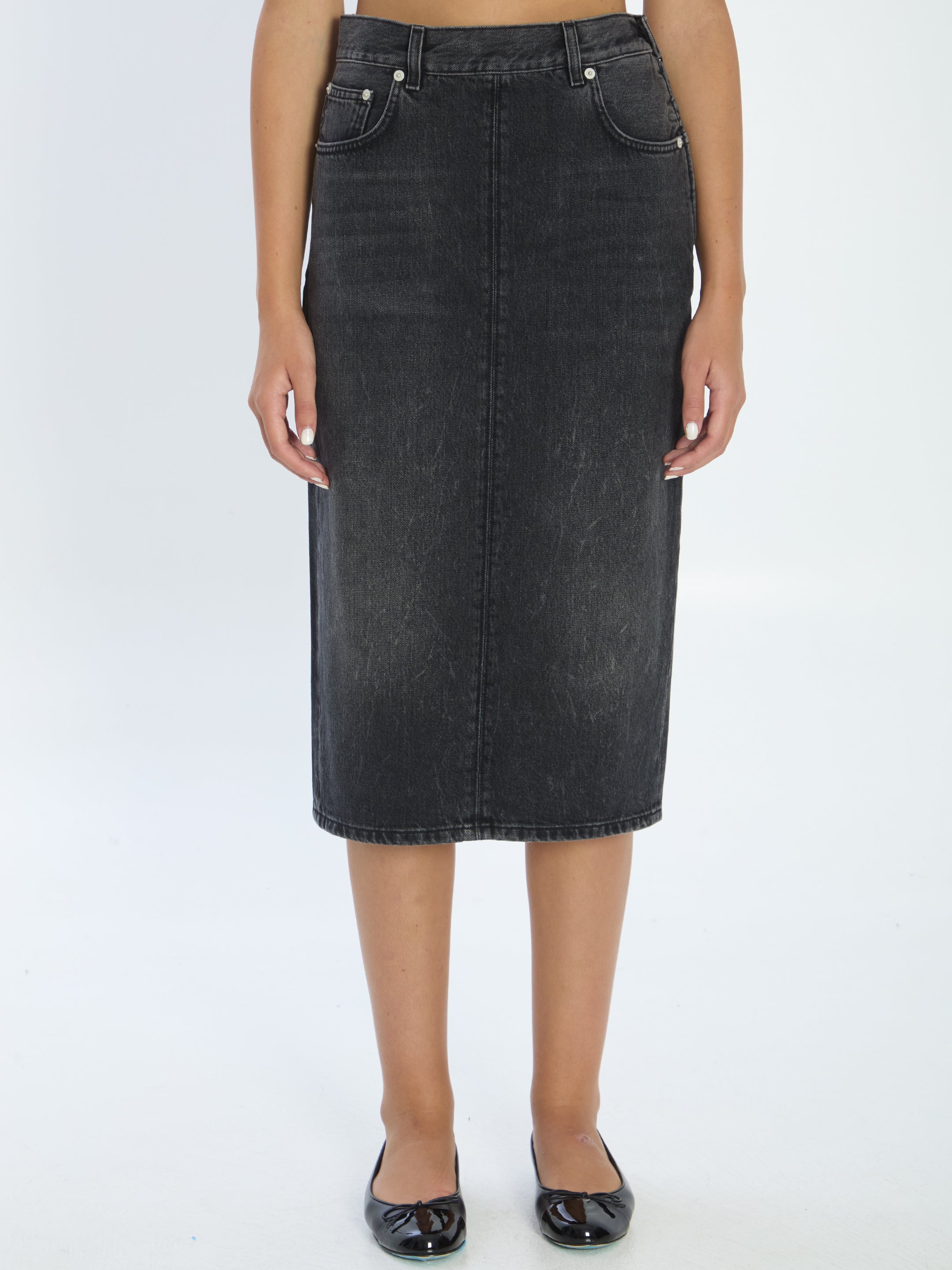 HAIKURE 25 kim authentic denim skirt