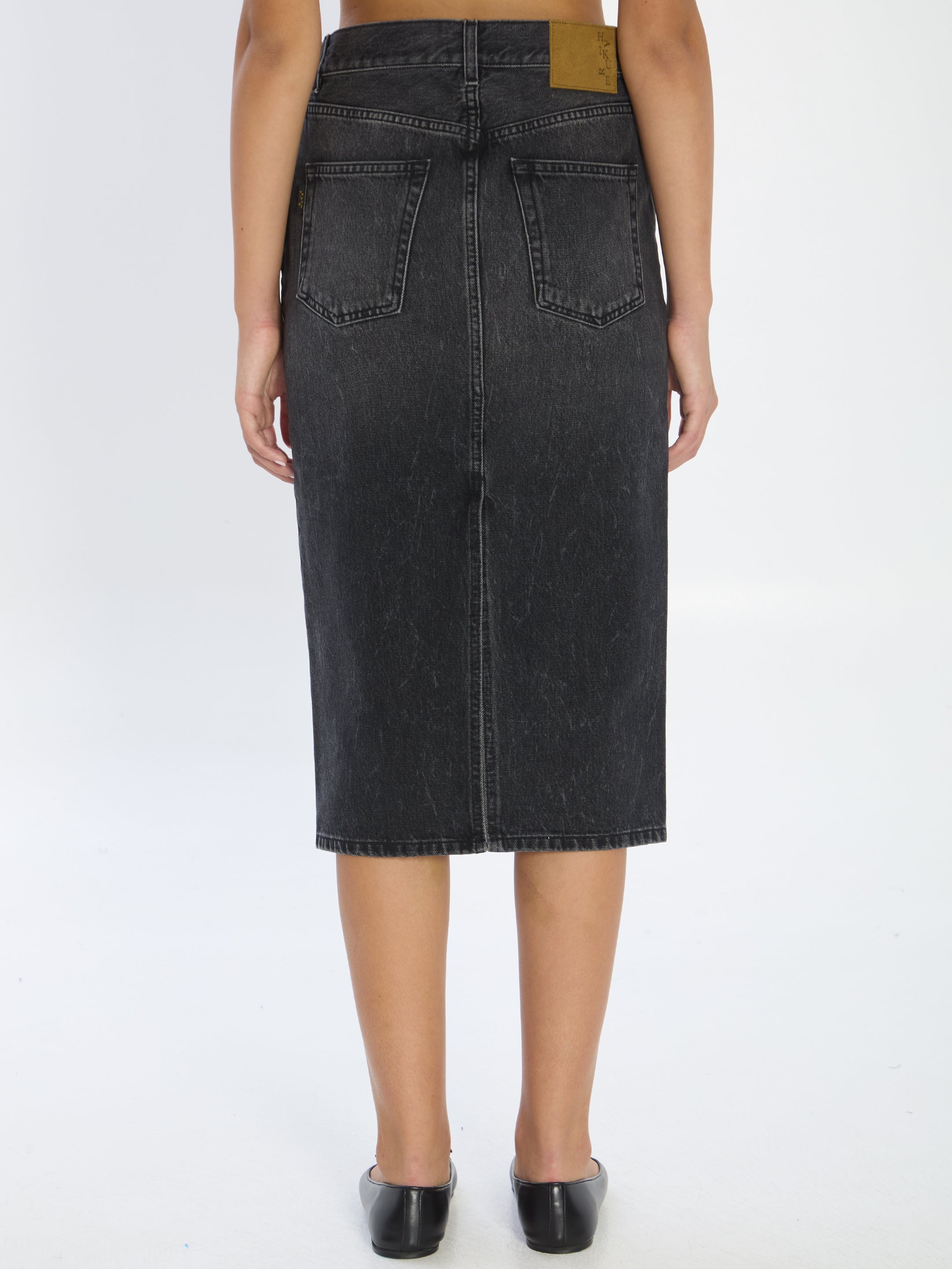 HAIKURE 25 kim authentic denim skirt