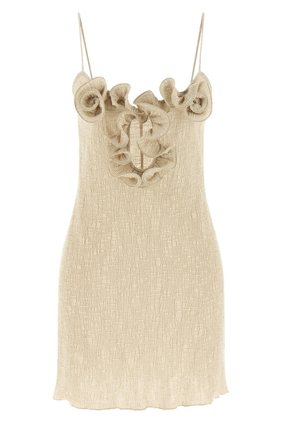 tight dress 05 dress in structured crepe fabric