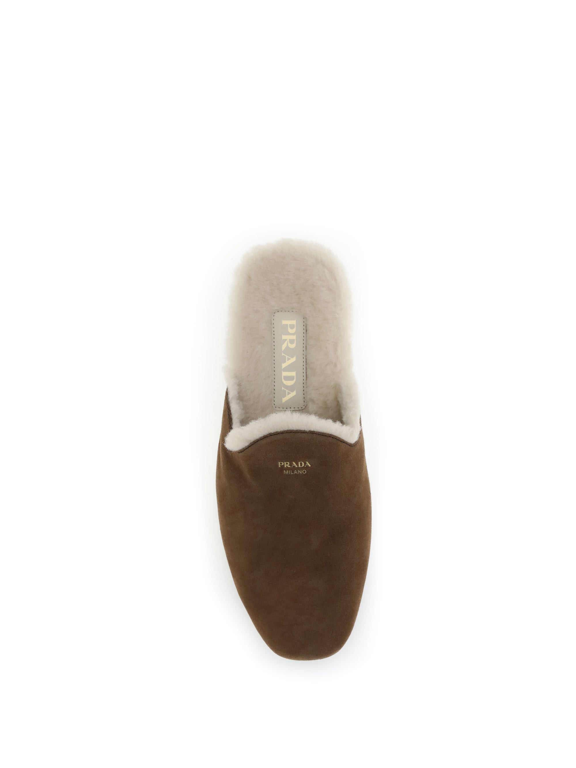 PRADA 36 suede mules