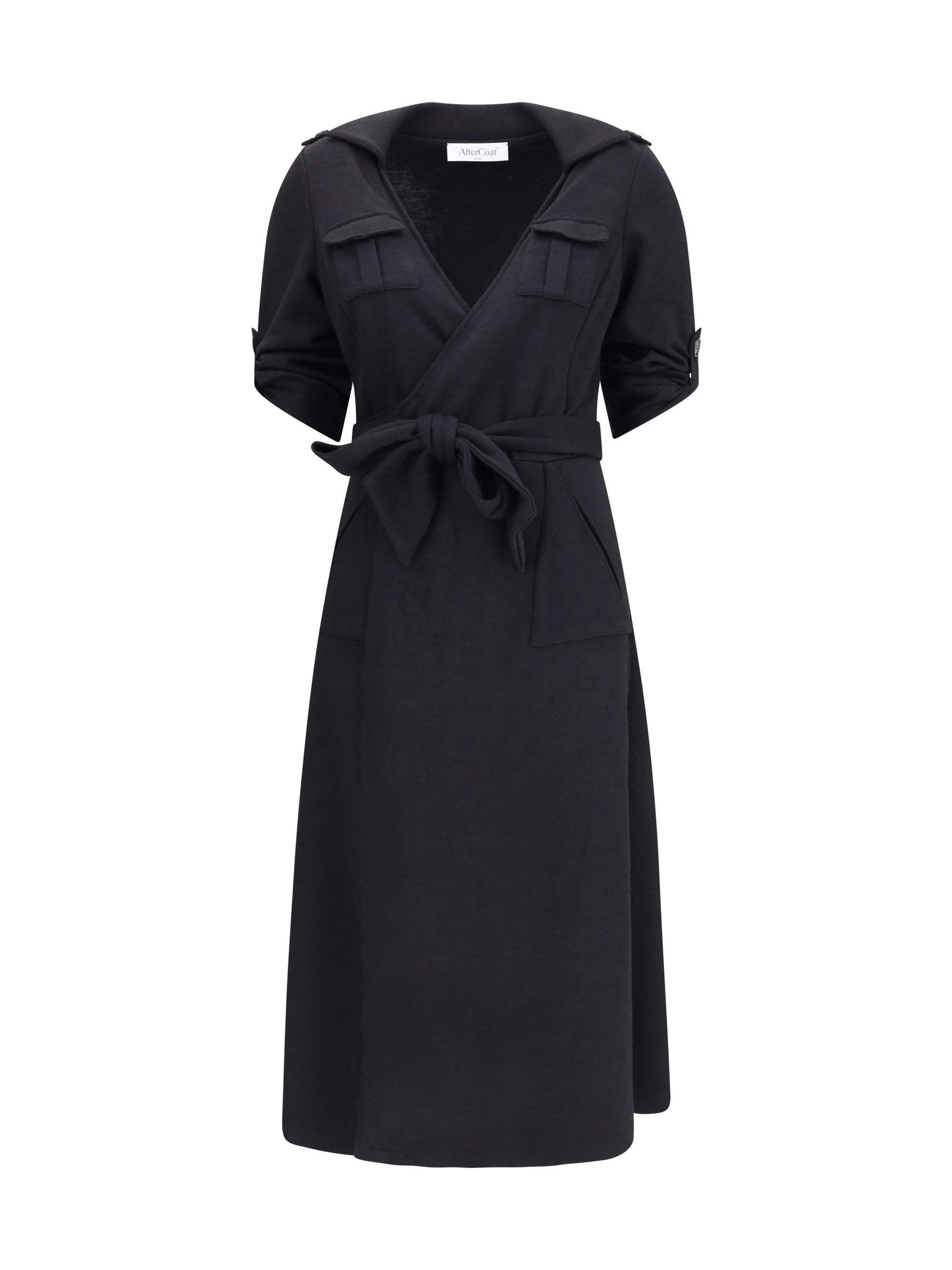 AFTERCOAT 42 long jersey dress