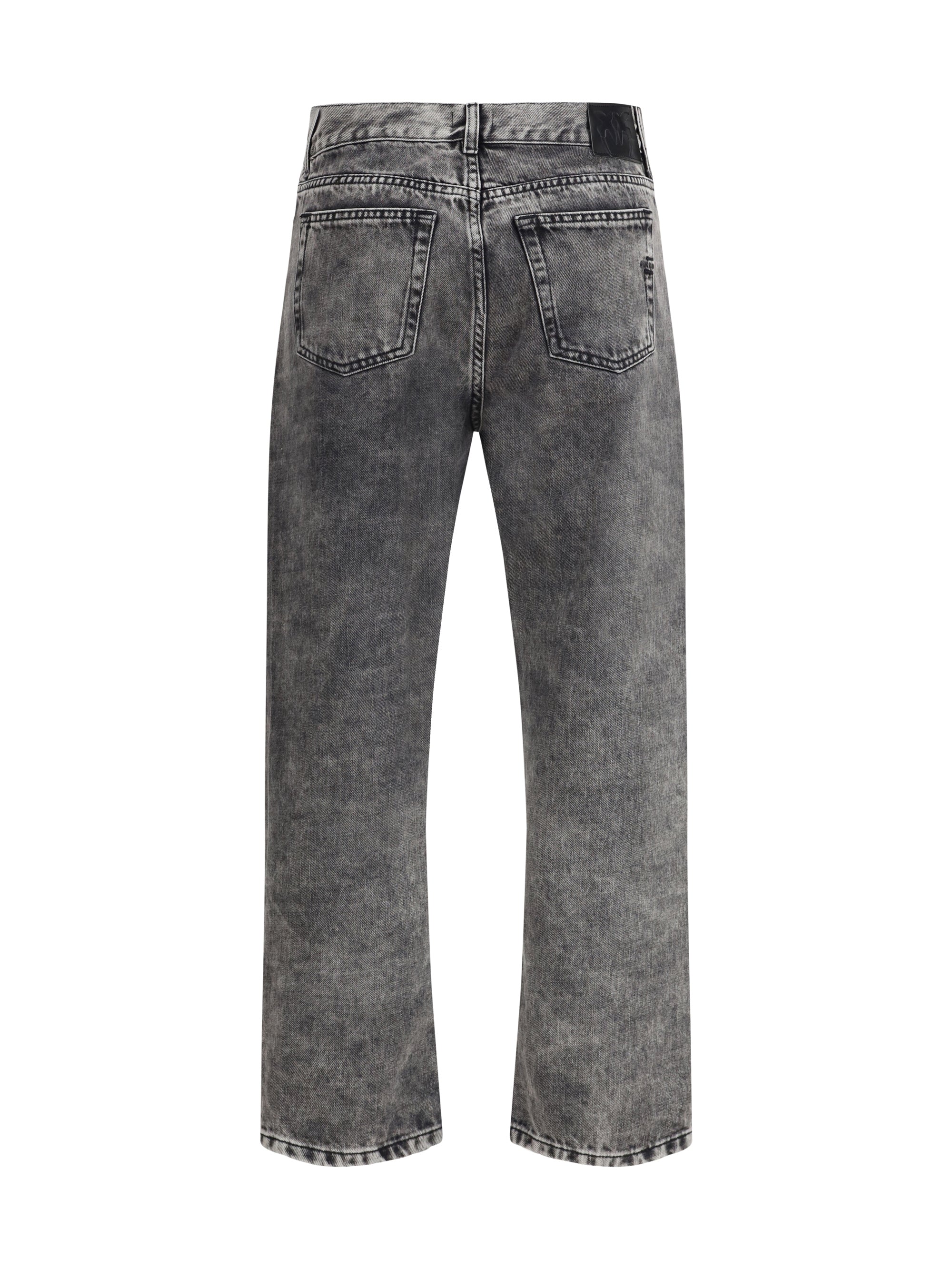 PINKO 24 five-pocket jeans with mini studs