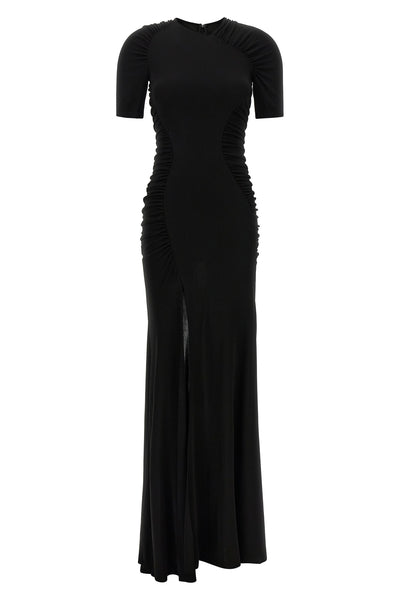 long dress in stretch viscose