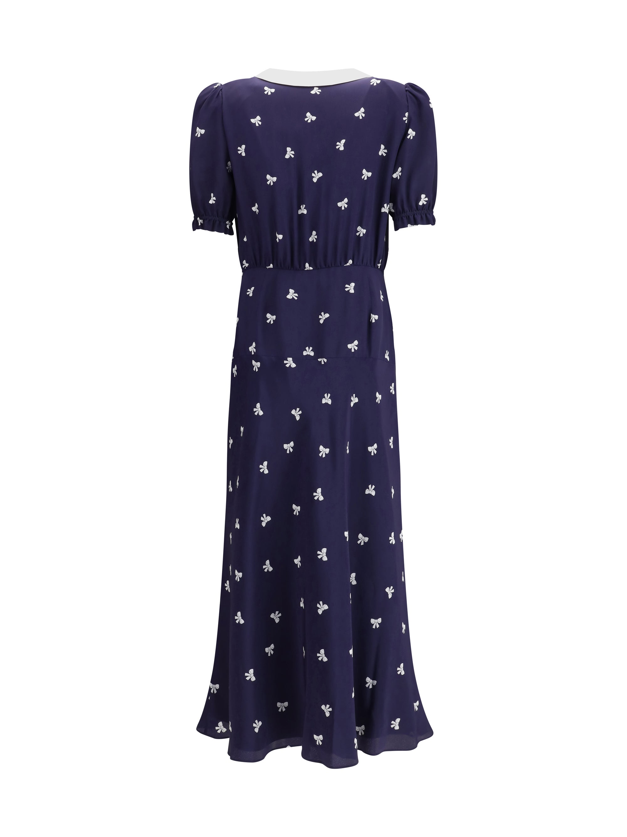 ALESSANDRA RICH 40 bow patterned dress