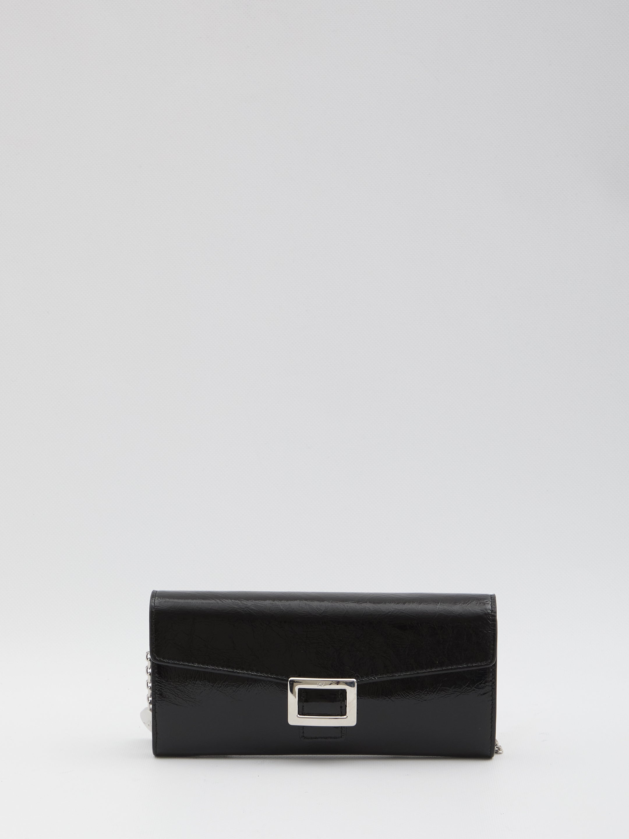 ROGER VIVIER OS belle vivier pochette with chain