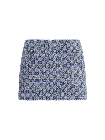gg tweed skirt