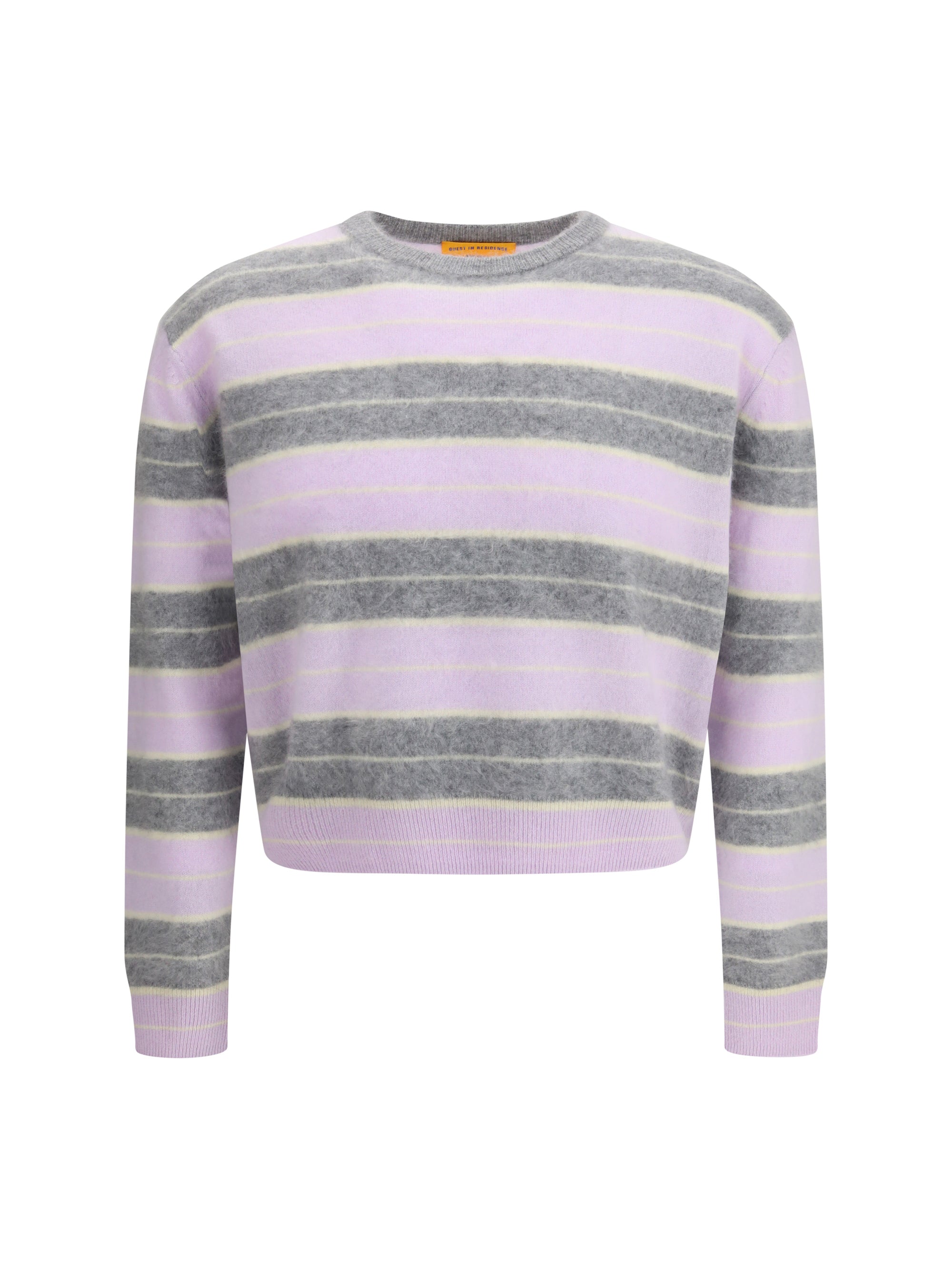 GUEST IN RESIDENCE L grizzly stripe crew jumper