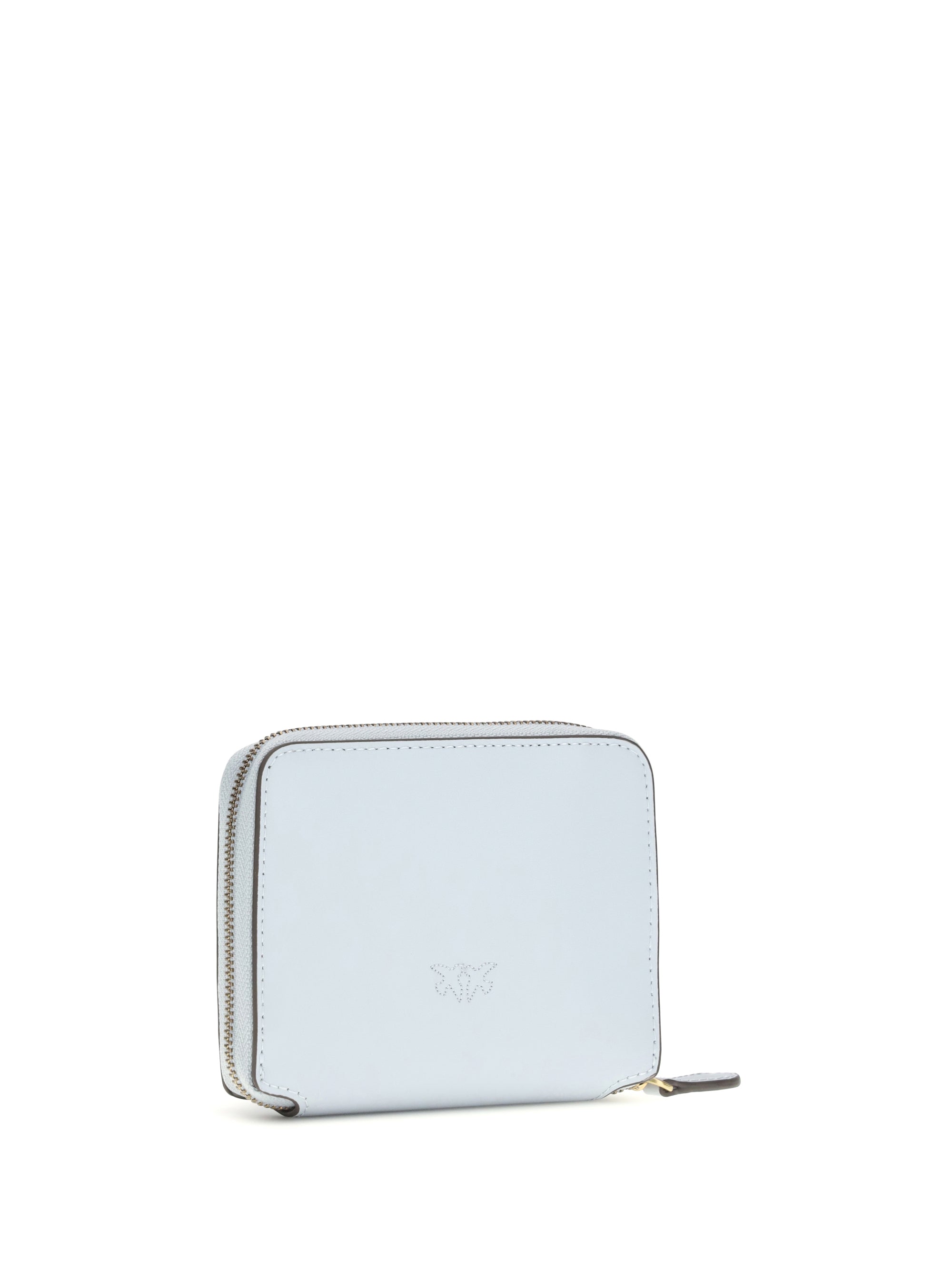 PINKO OS leather zip-around wallet