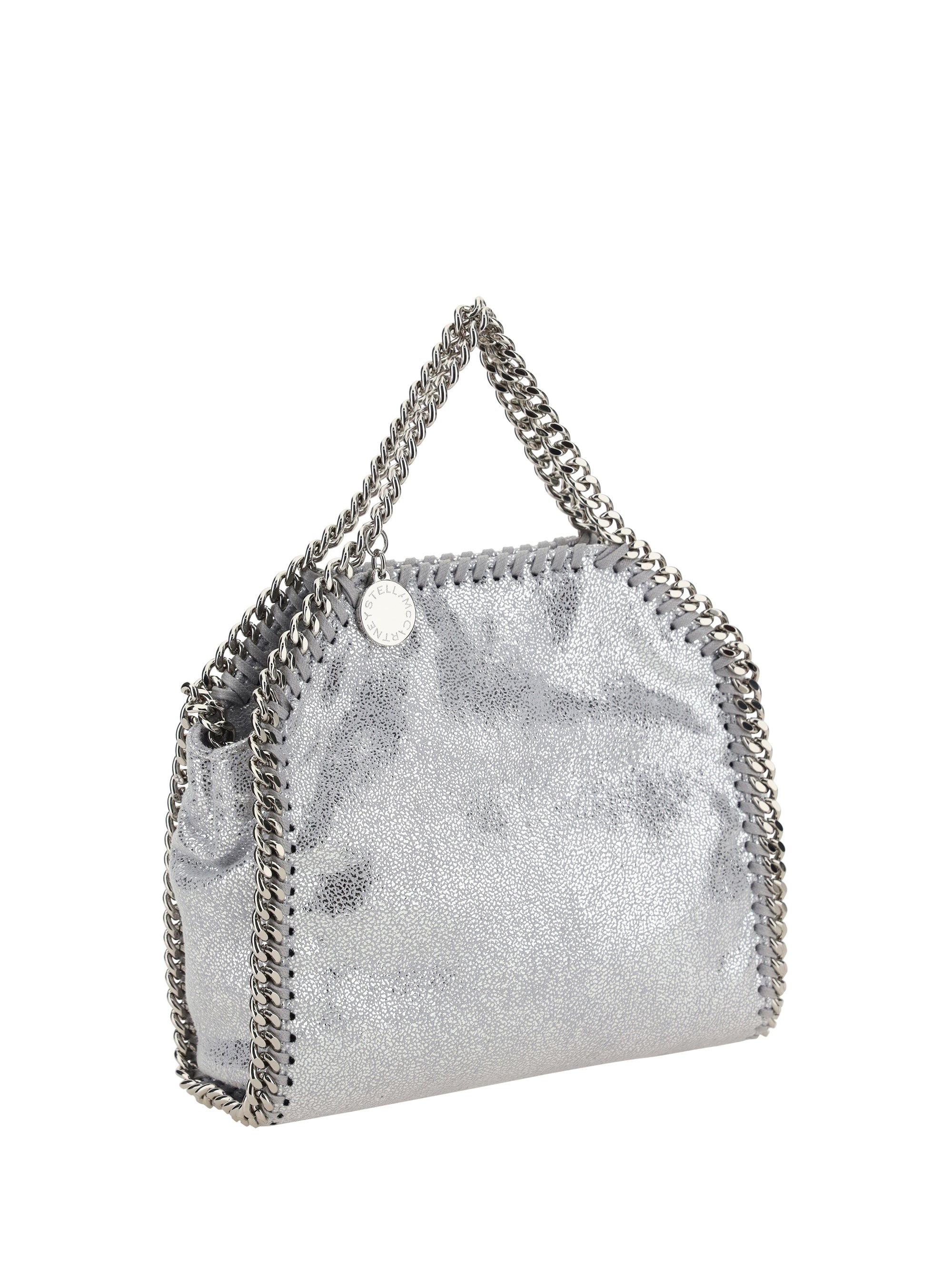 STELLA MCCARTNEY OS tiny shaggy tote shoulder bag